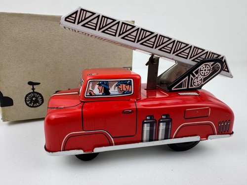 Rare vintage fire truck press - fire,