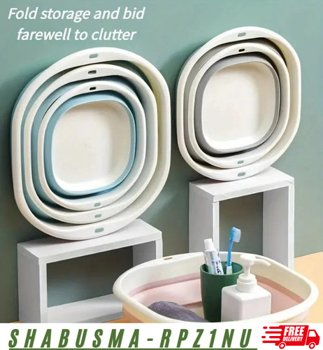 1pc collapsible foot bath - 1pc,