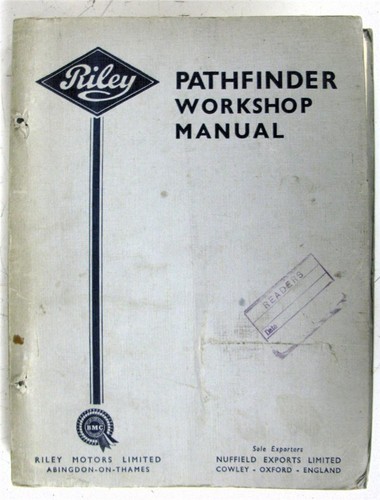Riley pathfinder car - pathfinder, owners