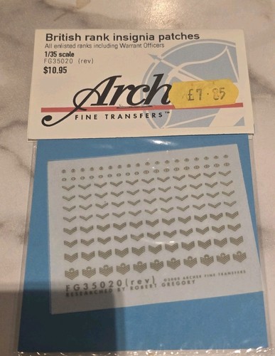 Archer fine transfers fg35020 - transfers,