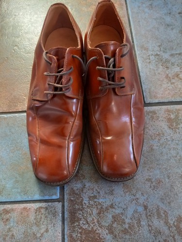Barker leather brown shoes - leather,