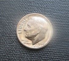 1964 P USA Roosevelt PROOF Silver One Dime Coin