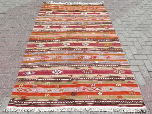 Oriental turkish kilim - turkish, kilim,
