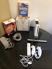 Wii Bundle - Wii Sports Resort - 2 Controllers - 13 Games -Fully Working Tested 