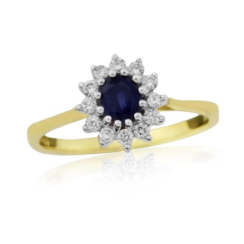 9ct yellow gold 20ct diamond - yellow, 0.20ct