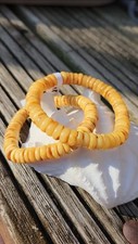  Natural Honey Amber Bracelet Elasticated 10mm Beads 