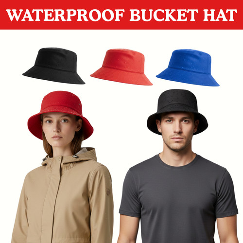 Waterproof bucket hat - waterproof, rain