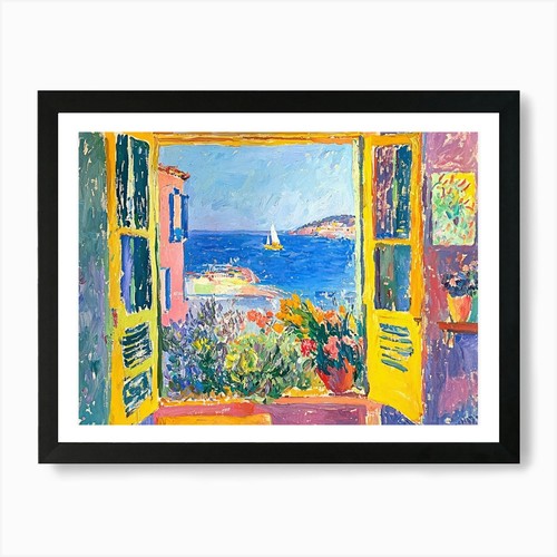 Open window boats matisse - open,