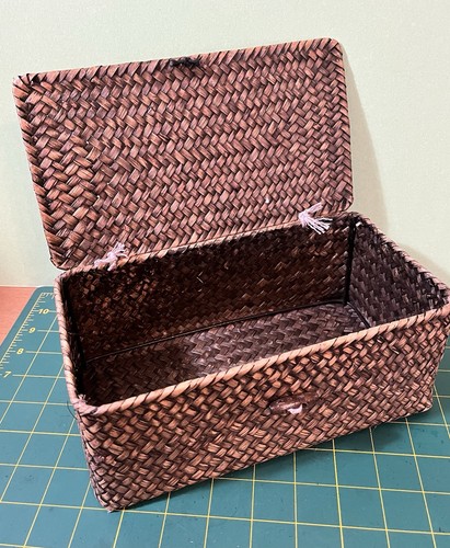 Yesland handwoven rattan flat - rattan,