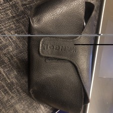 Kangol Women’s Sunglasses Black Frame, Gold Logos Trims 