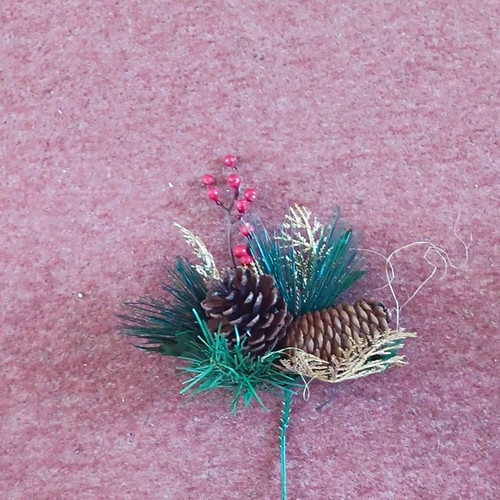 Artificial christmas pine - pine, pick