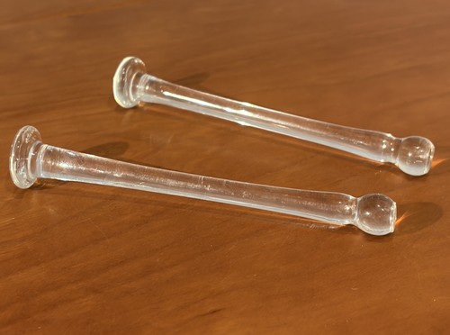 Vintage clear glass - 2,