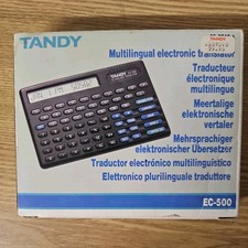 Tandy Ec-500 Electronic Translator 6 Language Multilingual