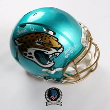 Travon Walker Signed Helmet Jaguars Flash Speed Authentic #1 Pick Beckett COA