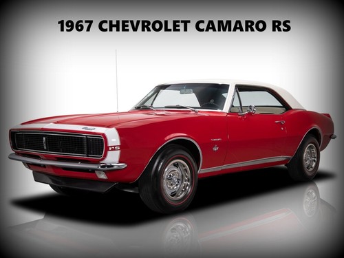 1967 chevrolet camaro new - 1967, rs