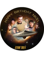 CAKE TOPPER EDIBLE ICING STAR