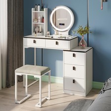 Dressing Table With Mirror And