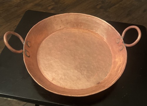 Vintage hand hammered - hammered, copper