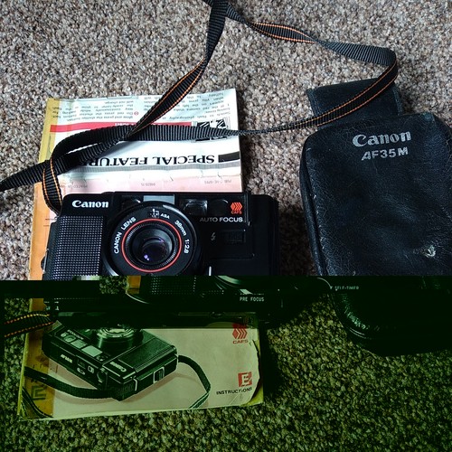 Canon af35m camera 38mm lens - af35m,
