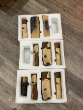 Gazco Avanti Replacement Silver Birch Logs   Electric Media Wall Fire 10 Logs D3