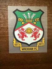 EFL Wrexham AFC DTF Flat Iron On Patch Badge Approx 70 x 60mm