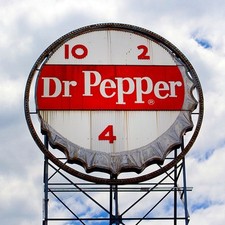 Dr Pepper sign in Richmond