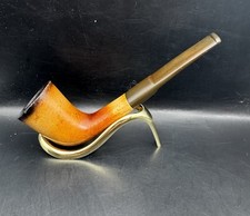 Jambo Smooth Billiard Pipe – Genuine Block Meerschaum