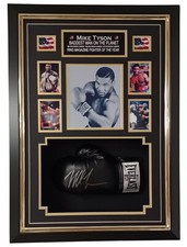 *** Framed  MIke Tyson SIGNED