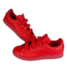 2016 Adidas Originals Stan Smith Mens Size 10.5 Red S80043 Sneakers