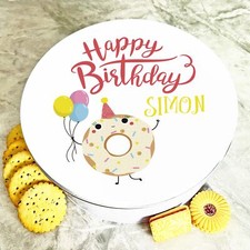 Round Funny Birthday Doughnut