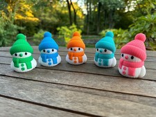 Snowman 3D Printed  Knitted