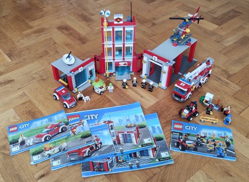 Complete lego city fire - complete,