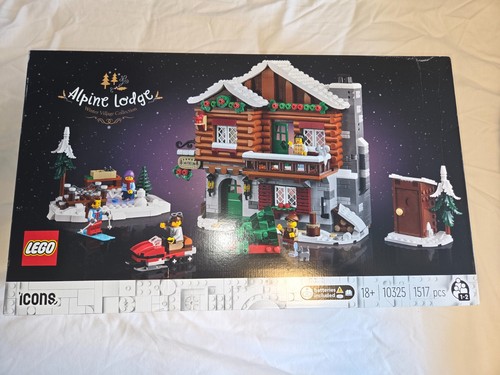 Lego icons alpine lodge - icons:,