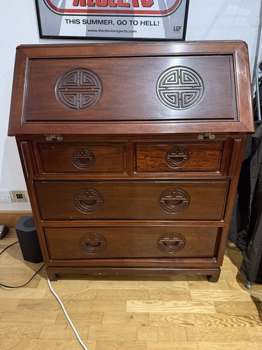 Writing desk solid rosewood - writing,