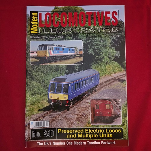Modern locomotives illustrated - modern,