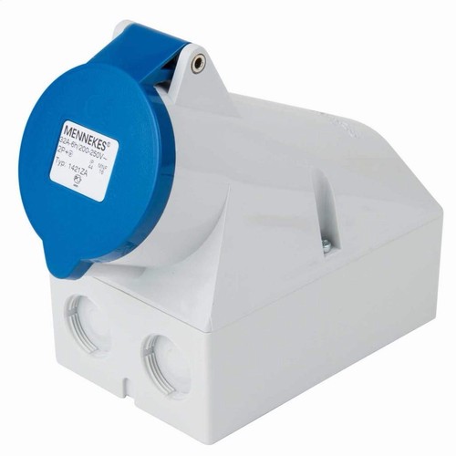 Mennekes 32a e ip44 wall - 32a, 2p