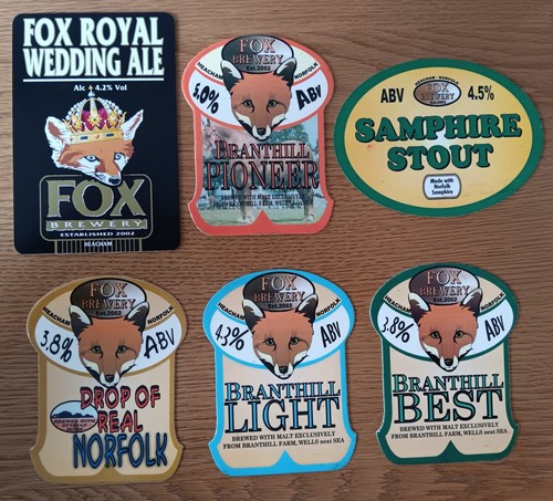 Pump clips fox brewery - 6,