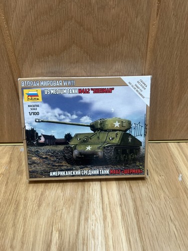 Zvezda medium tank m4a2 - us,