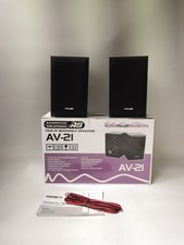 ACOUSTIC SOLUTIONS AV-21  Bookshelf Speakers *NEW BOXED*