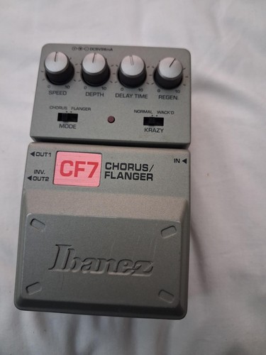 Ibanez cf7 chorus flanger - ibanez,