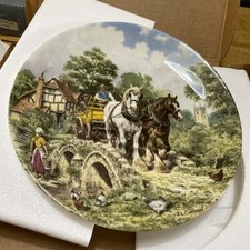 Wedgewood Collectors Plate. Off to Work