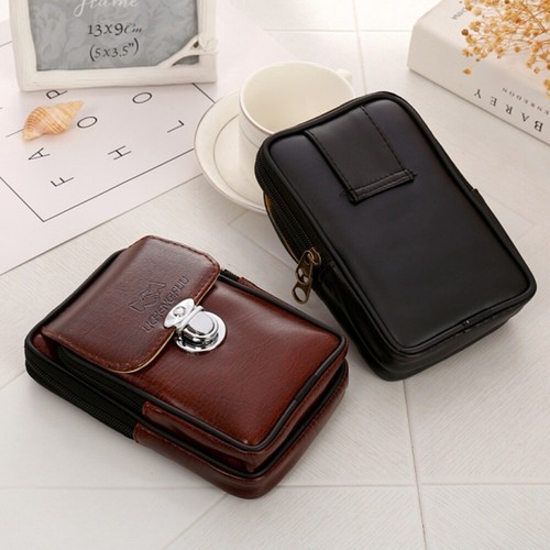 Double leather phone - leather,