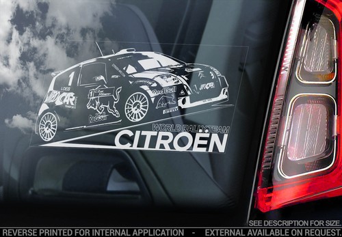 Citroen wrc car window - wrc,