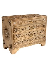 Four Drawer Hand Painted Chest