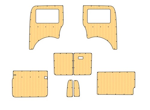 Transporter ply lining - vw,