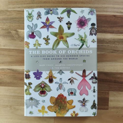 The book orchids life - book, life-size