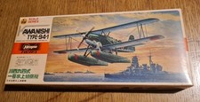 Hasegawa C10 Kawanishi Type-94-1 Japanese Navy Seaplane (E7K1) Model Kit Sealed