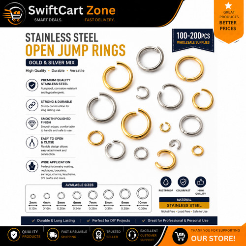 9ct gold solid - jump, ring