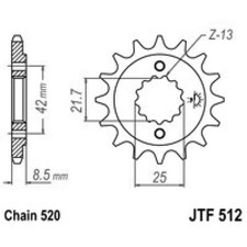 JT Z 17 SHOCK ABSORBER