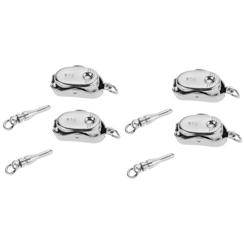4pcs luxury 925 sterling - 4pcs,